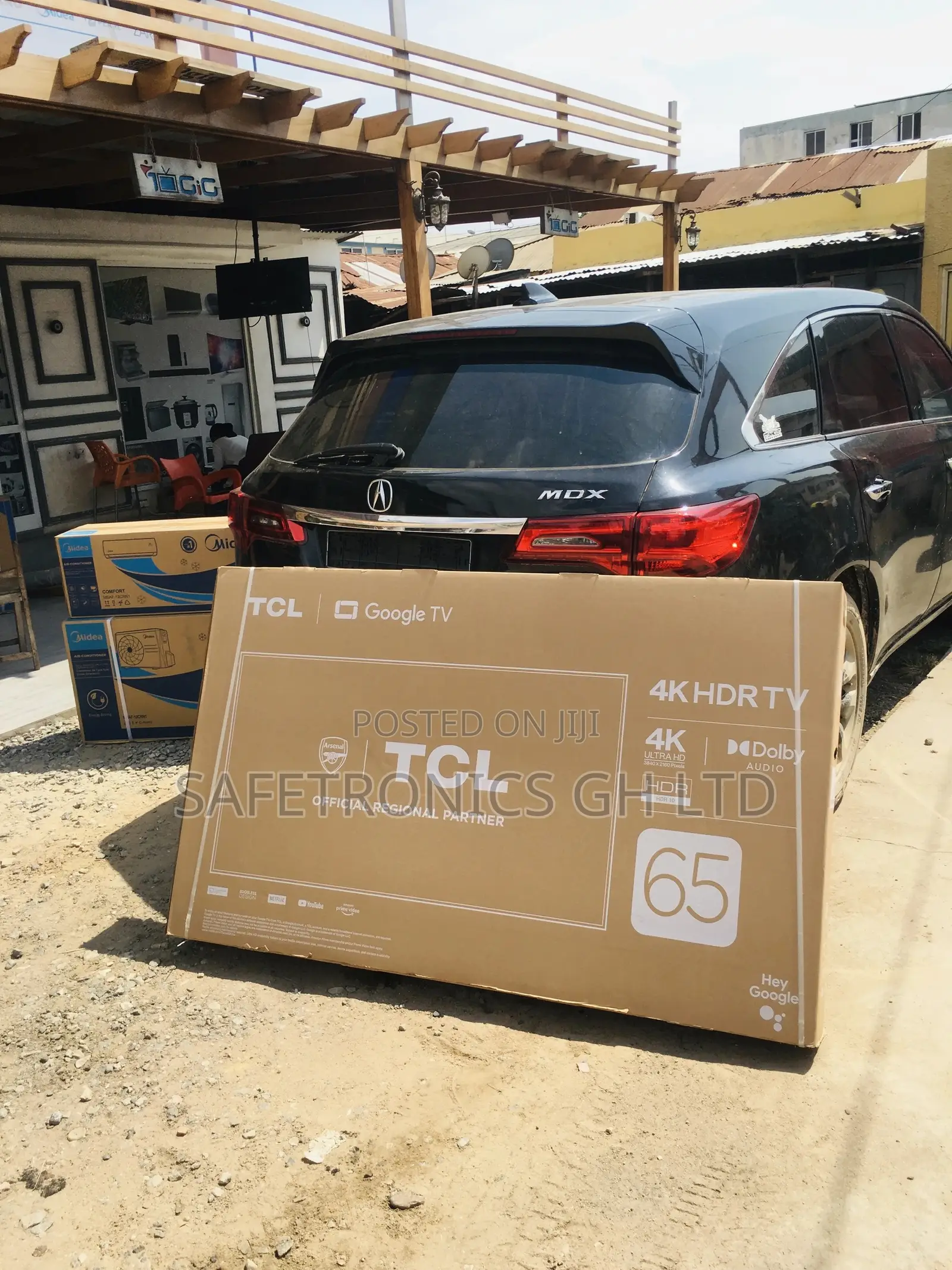 Smart P635 Led Glossy Led TCL Black Uhd 65 Inches Tv