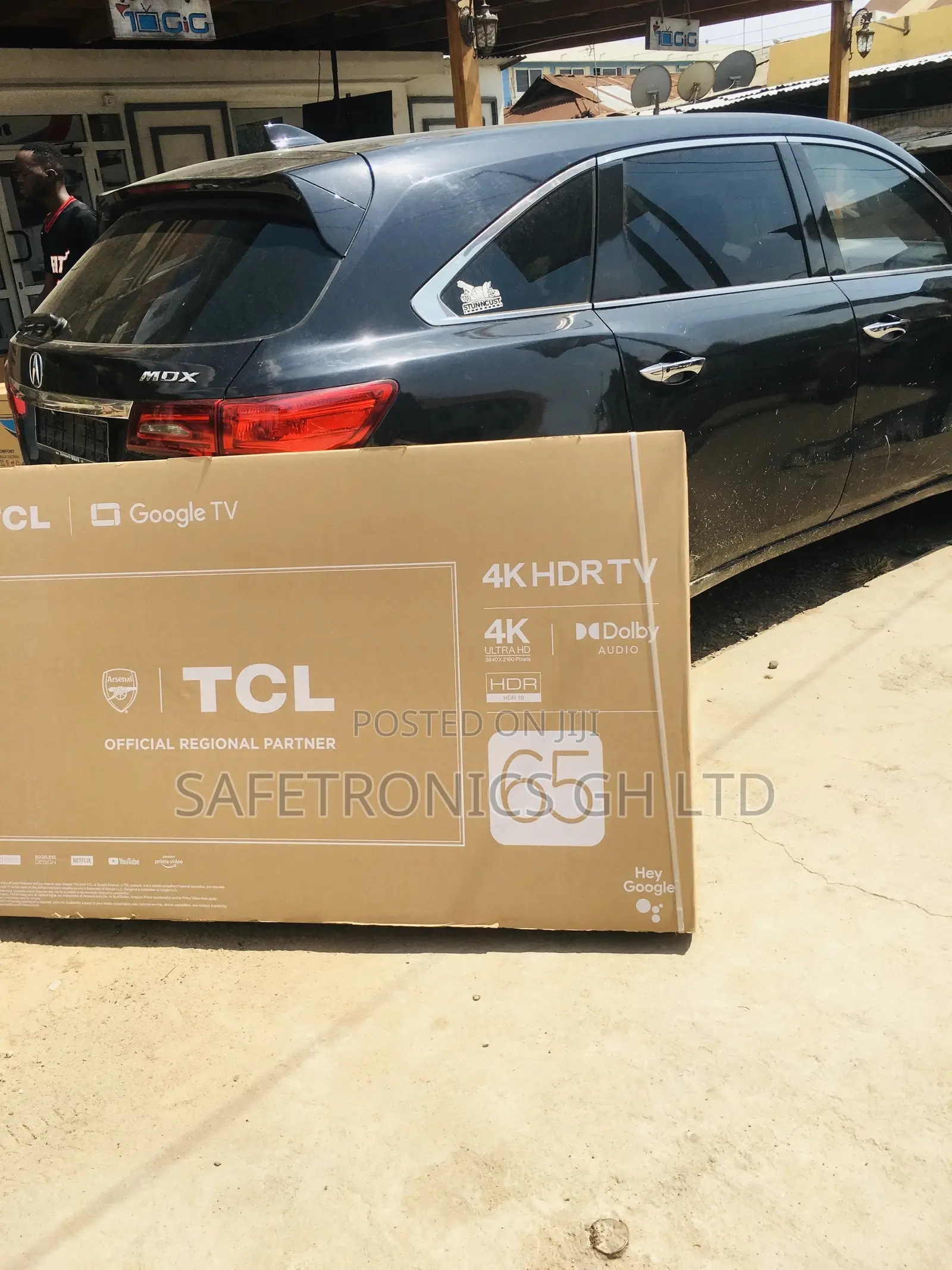 Glossy P635 65 Inches Led TCL Smart Black Electric Uhd Tv