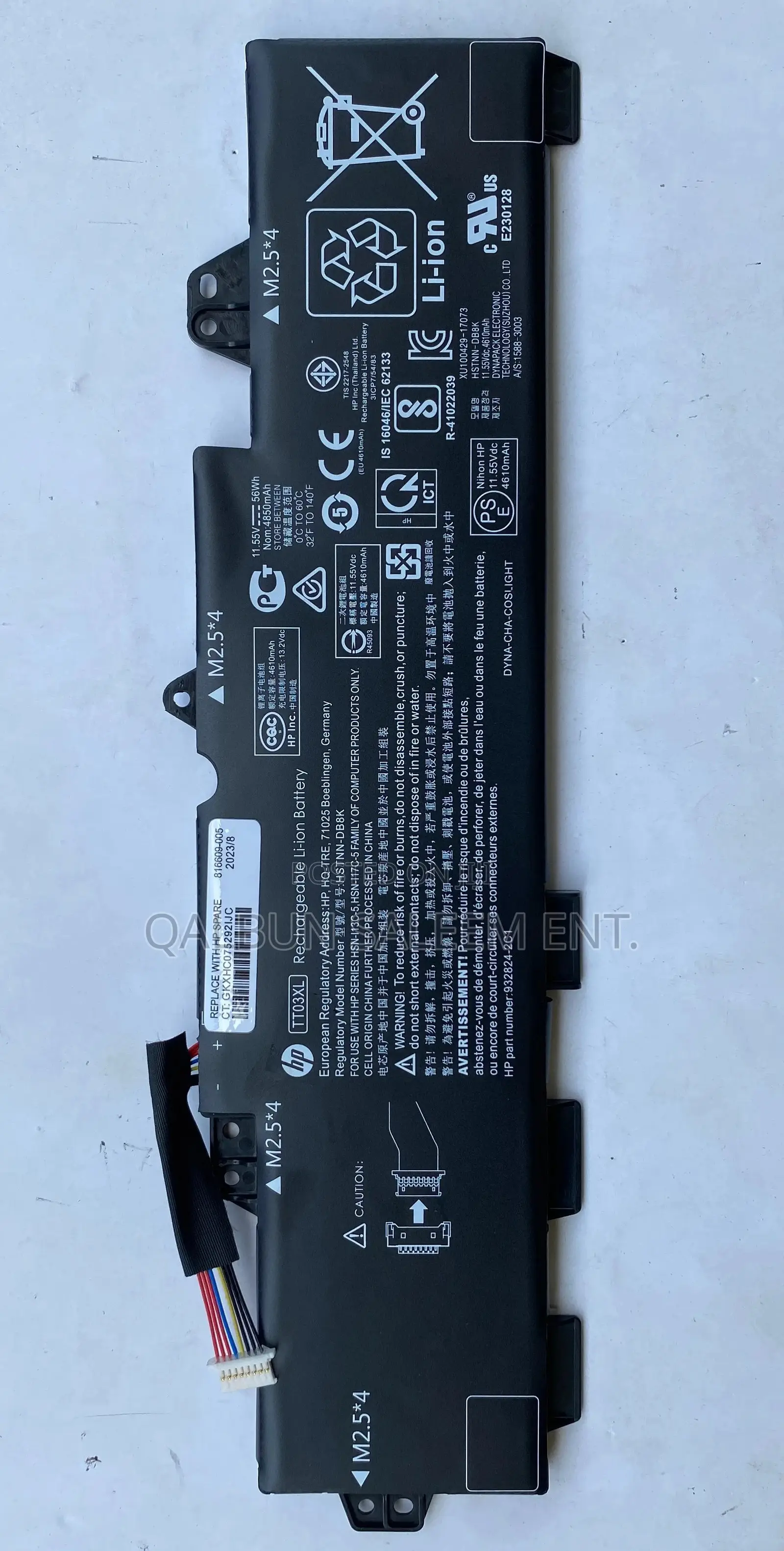 HP TT03XL Laptop Battery for Elitebook 755 G5 850 G6 Zbook