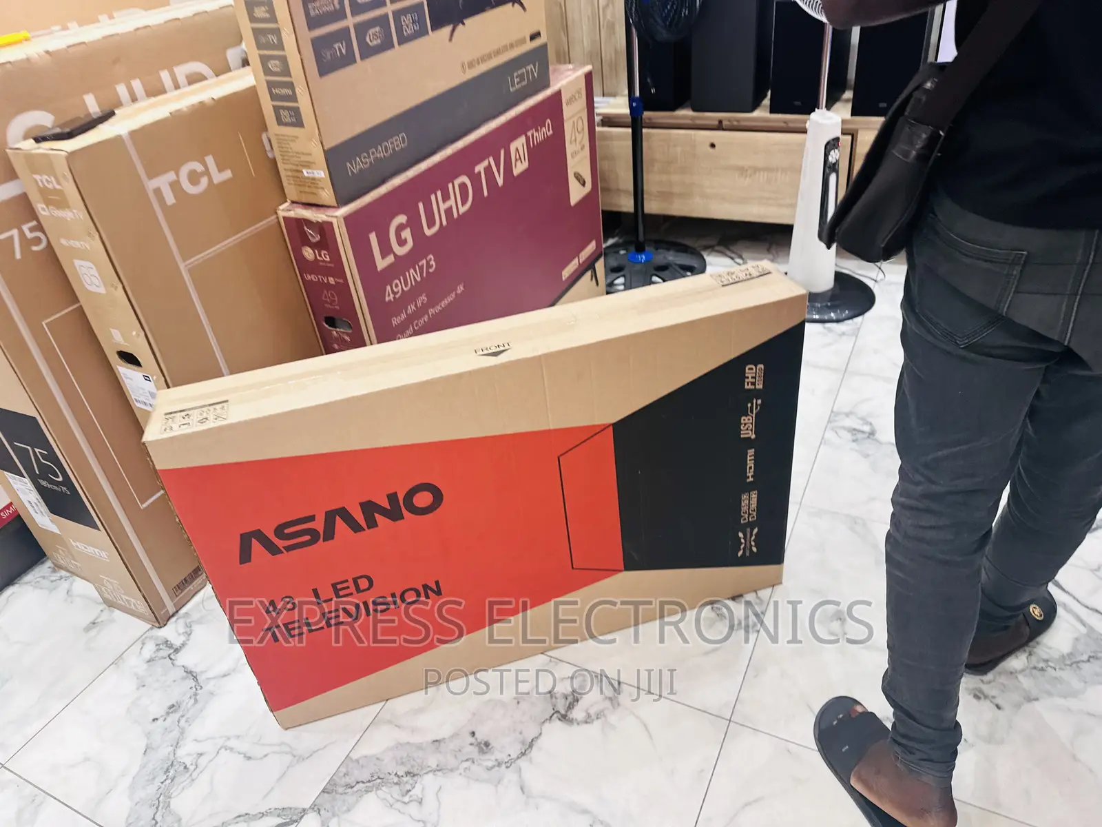 Very Lovely  Sleek Slim Smart Asano 43” Tv