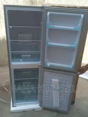 Nasco Nasd2-20fl Double Door Fridge With Bottom Freezer