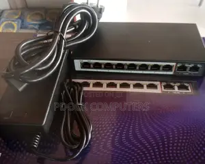 Extralink 8port Poe With 2 Ethernet Uplink Switch Unmanaged