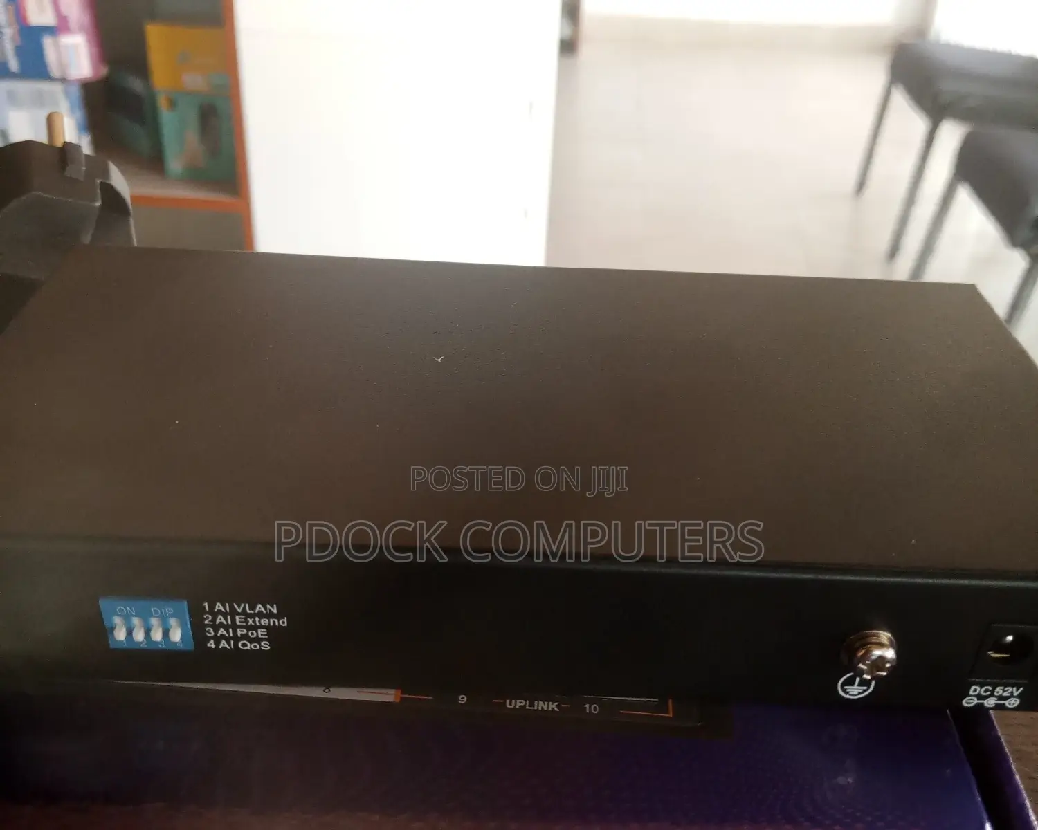 Extralink 8port Poe With 2 Ethernet Uplink Switch Unmanaged