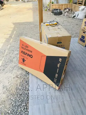 Unique Asano 43 Inch Digital Satellite Smart Led Tv(Black).