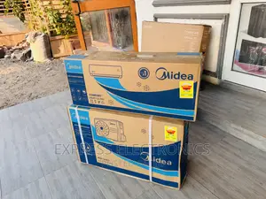 Midea 1.5hp Split R410 Gas AC White __><