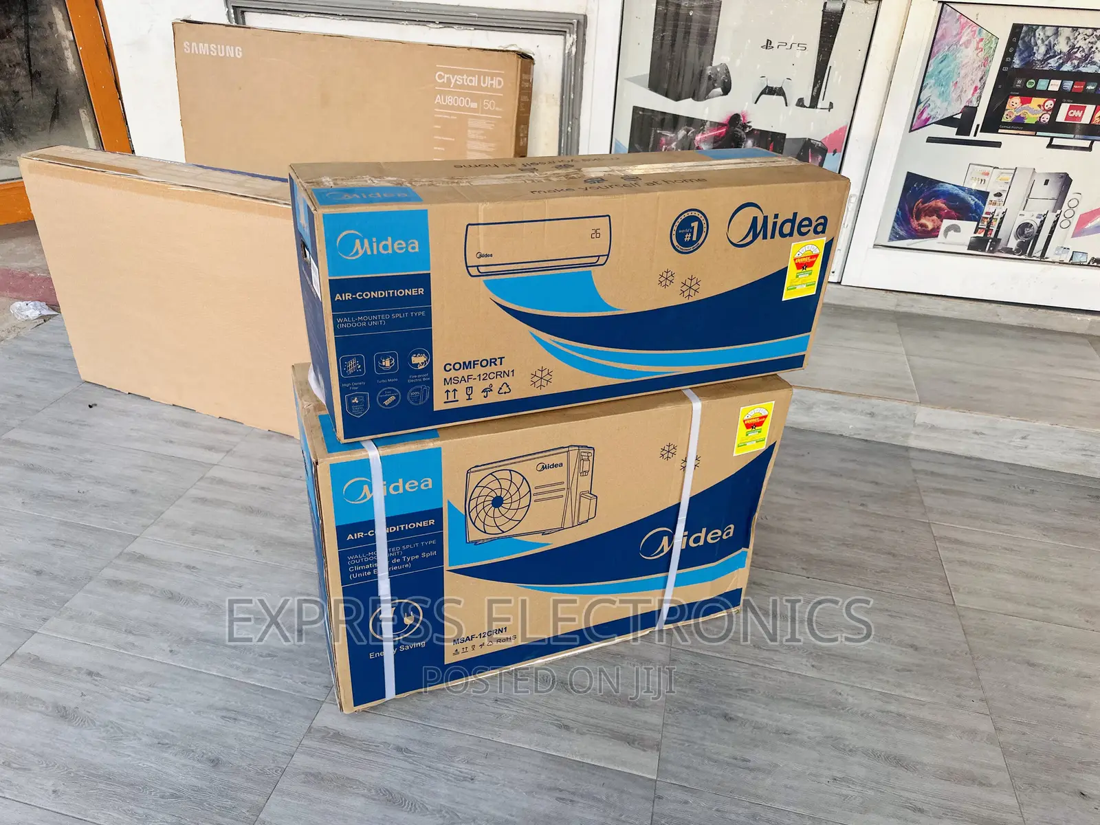 Sleep>< Mode Split R410 Gas 1.5hp Midea White