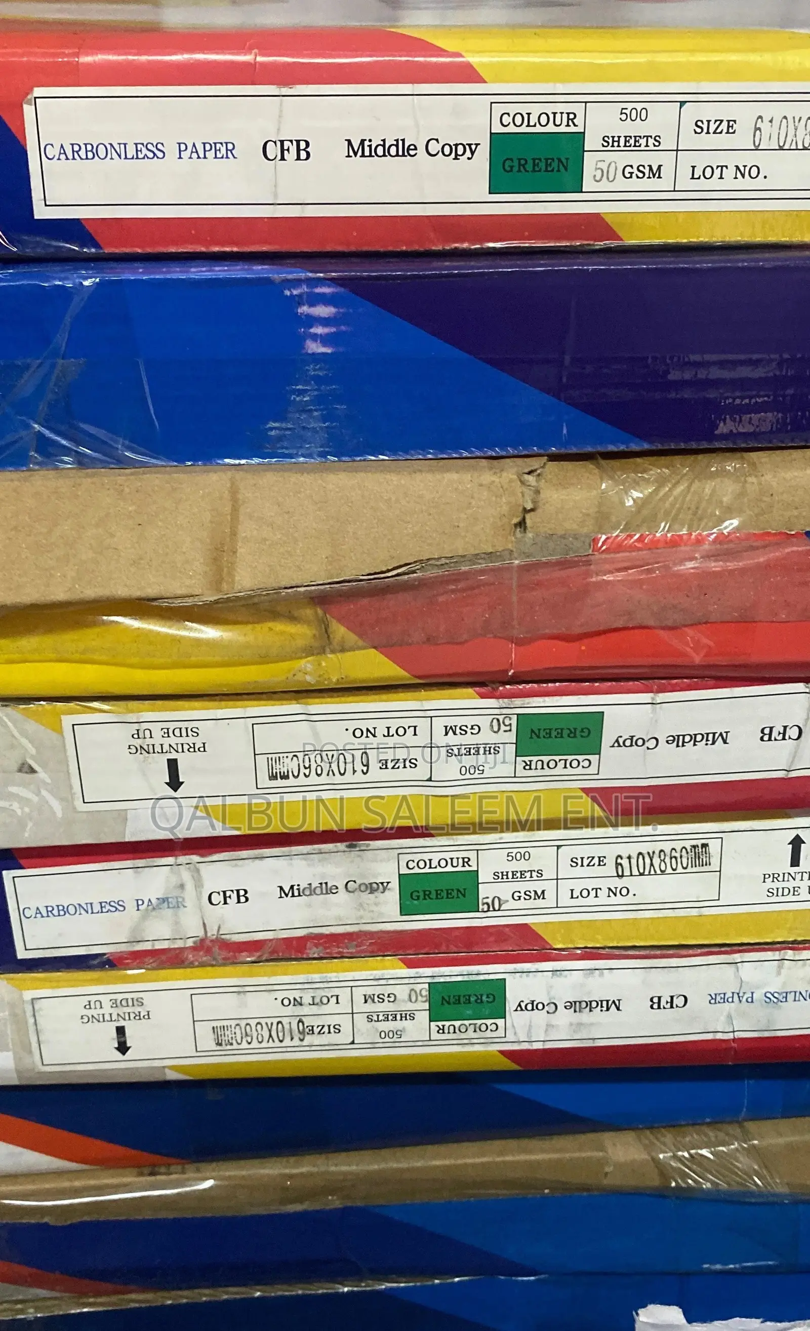 Century True Copy Carbonless Paper 50gsm 61x86cm All Colours