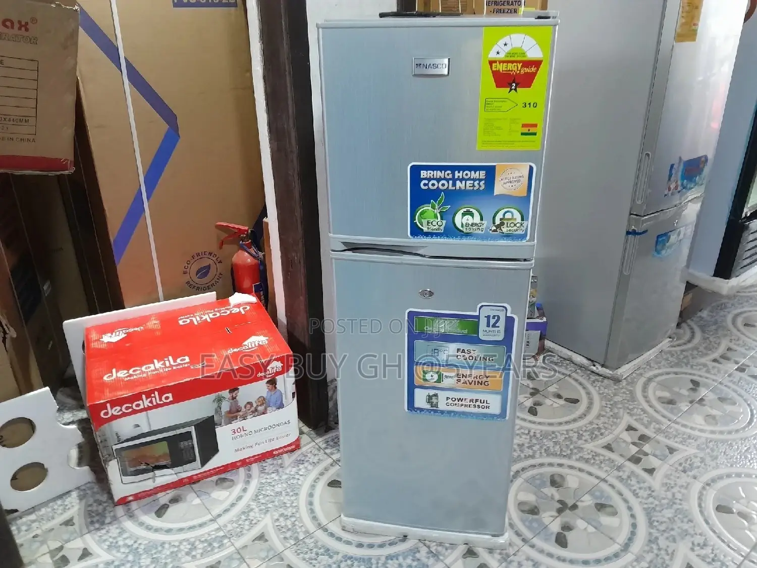 Quality and Affordable Brand New 138l Nasco Refrigerator