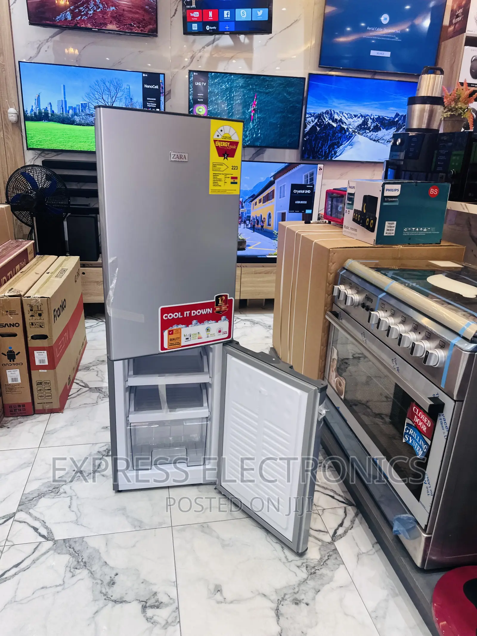 Best and Authentic Fridge Double Door Zara 240B