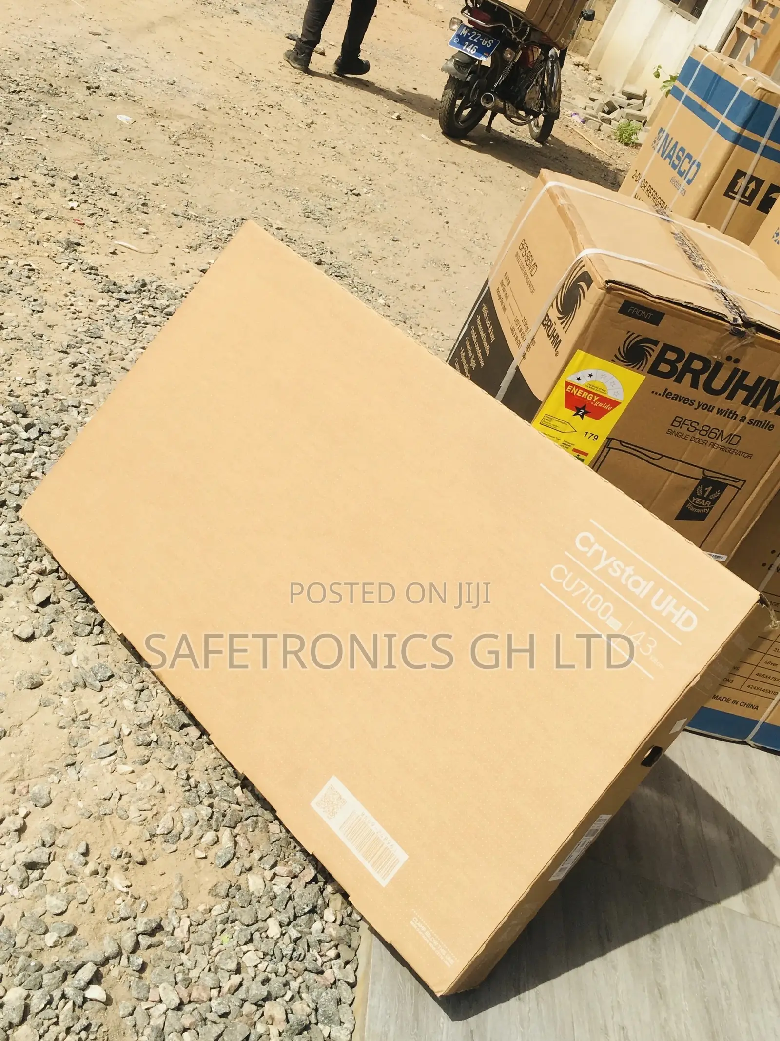 Electric 43 Inches Glossy LED UHD CU71 Samsung Black Tv