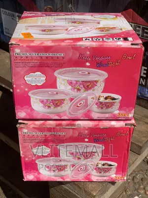 Premium Ceramicware Set ( 3pcs )