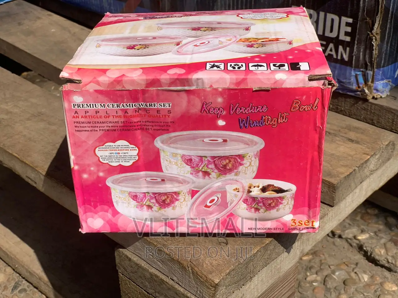 Premium Ceramicware Set ( 3pcs )