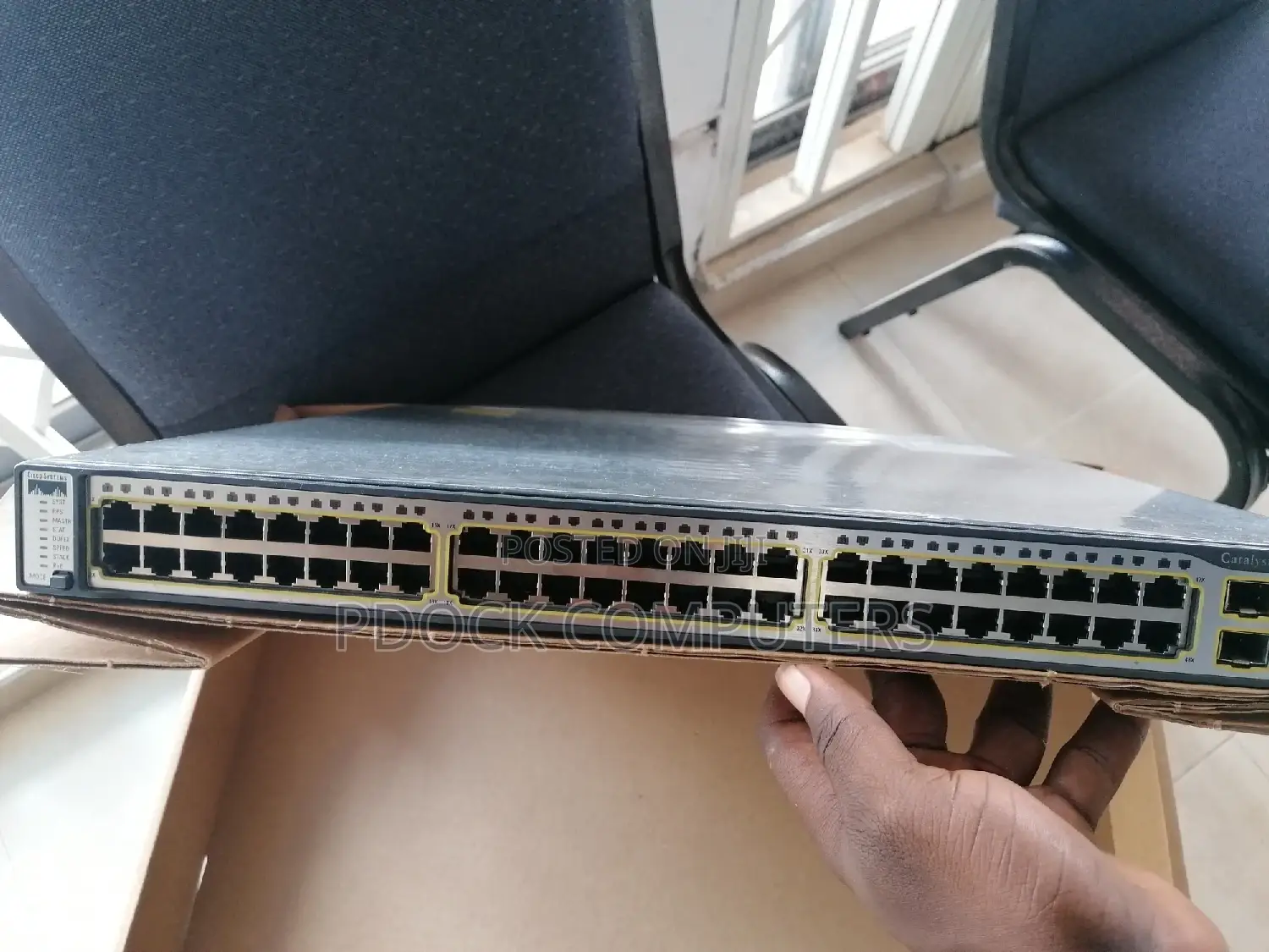 Cisco Catalyst Switch 3750g 48 Port Gigabit Poe Switch