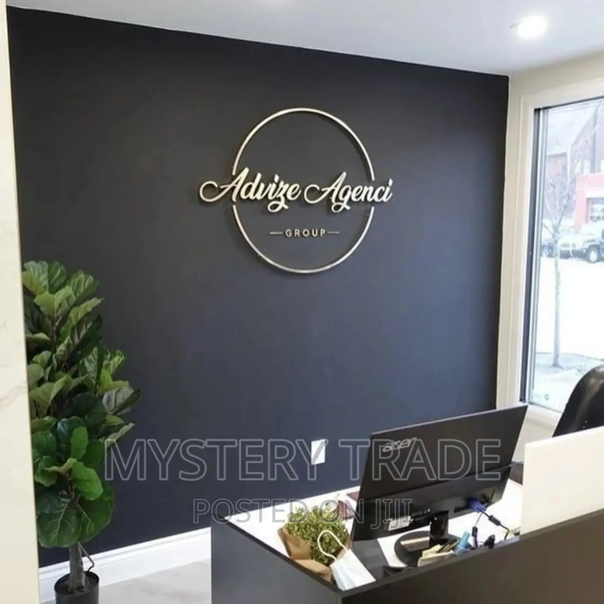 Indoor Backlit Neon Sign