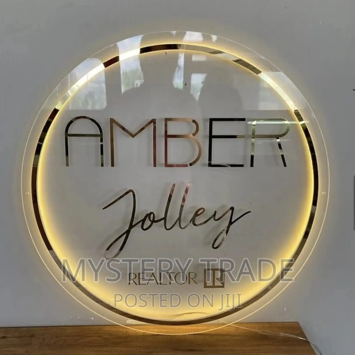 Indoor Backlit Neon Sign