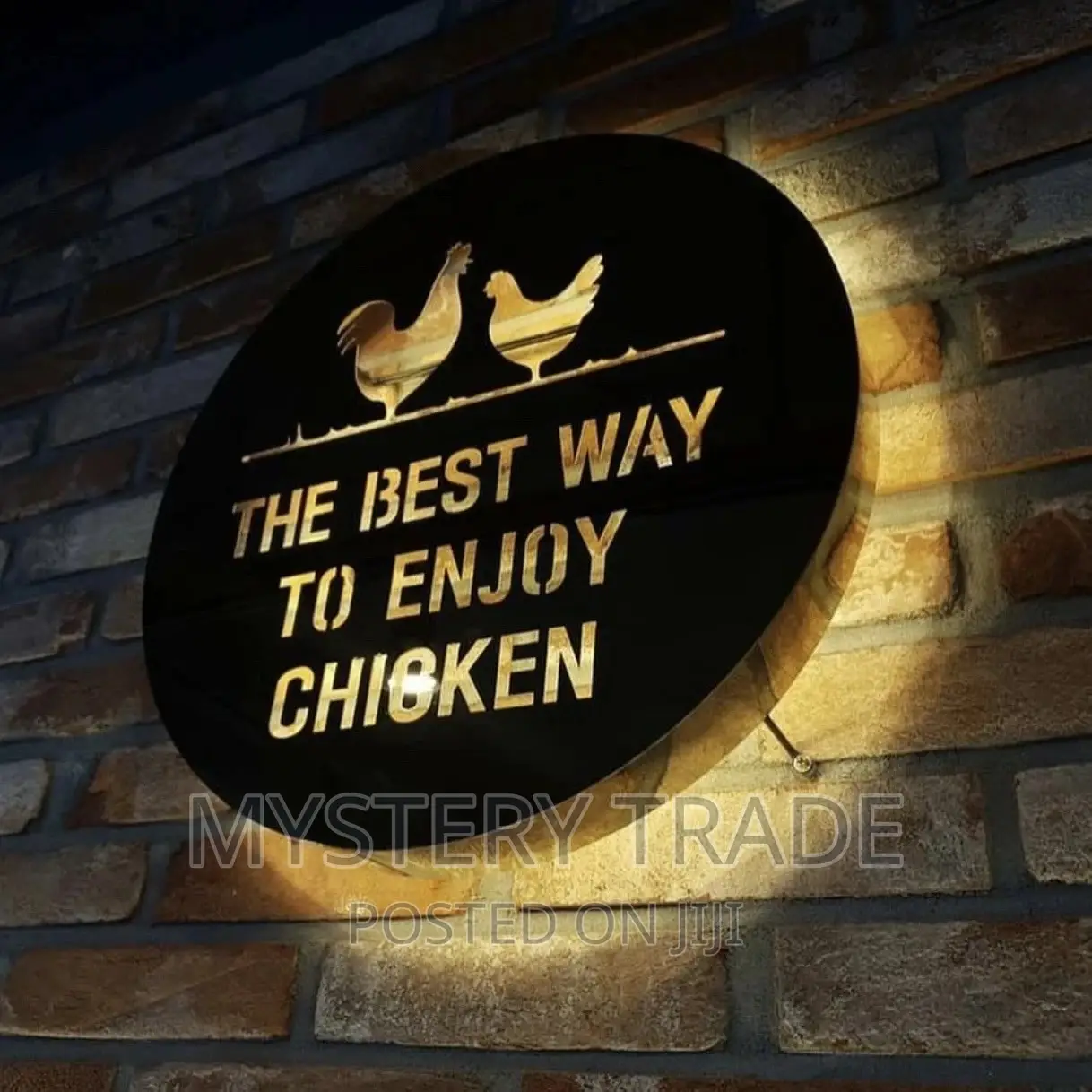 Indoor Backlit Neon Sign