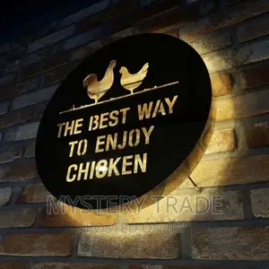 Indoor Backlit Neon Sign