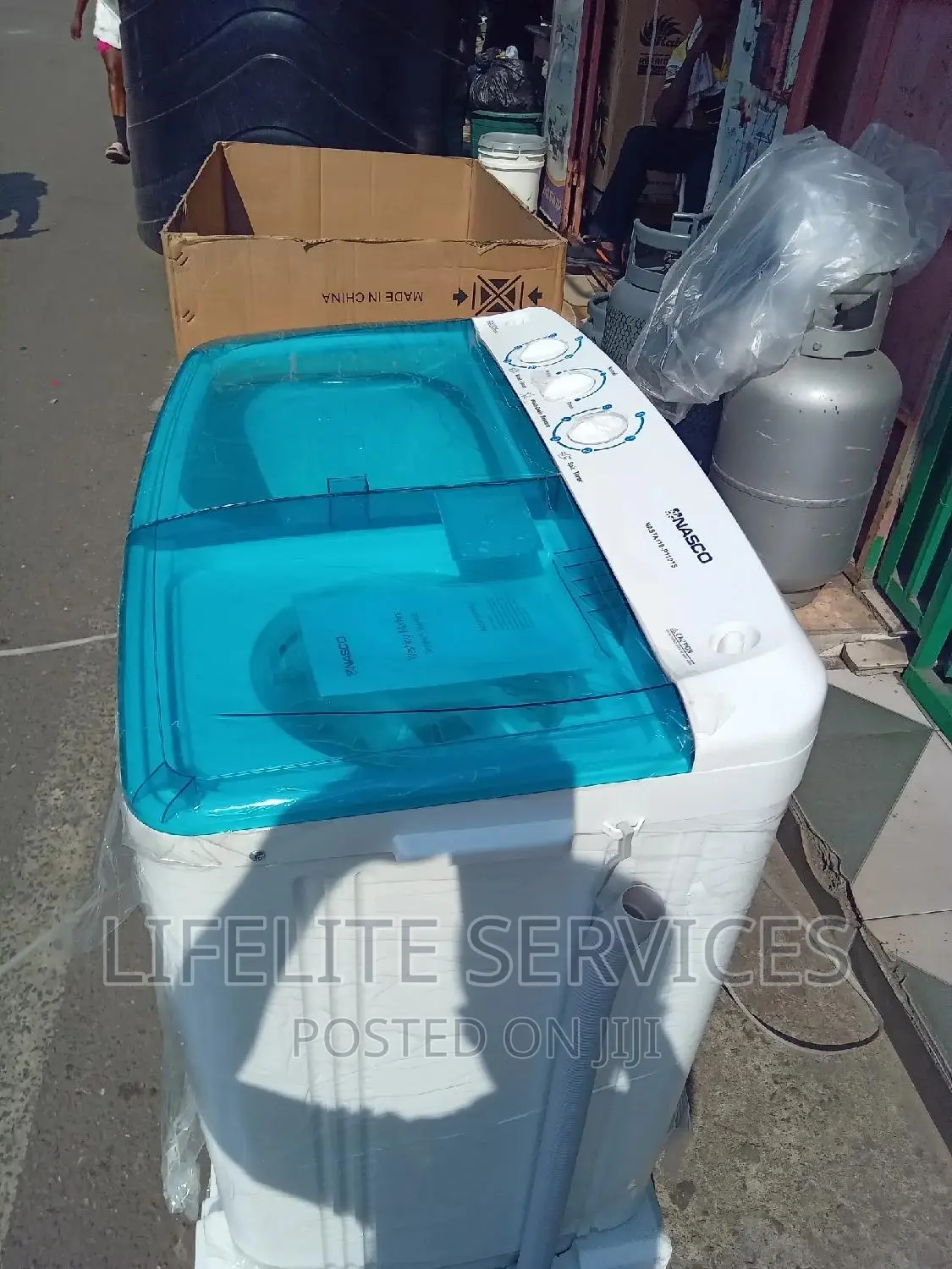 Washing Machine With Air Dryer -Nasco 11kg