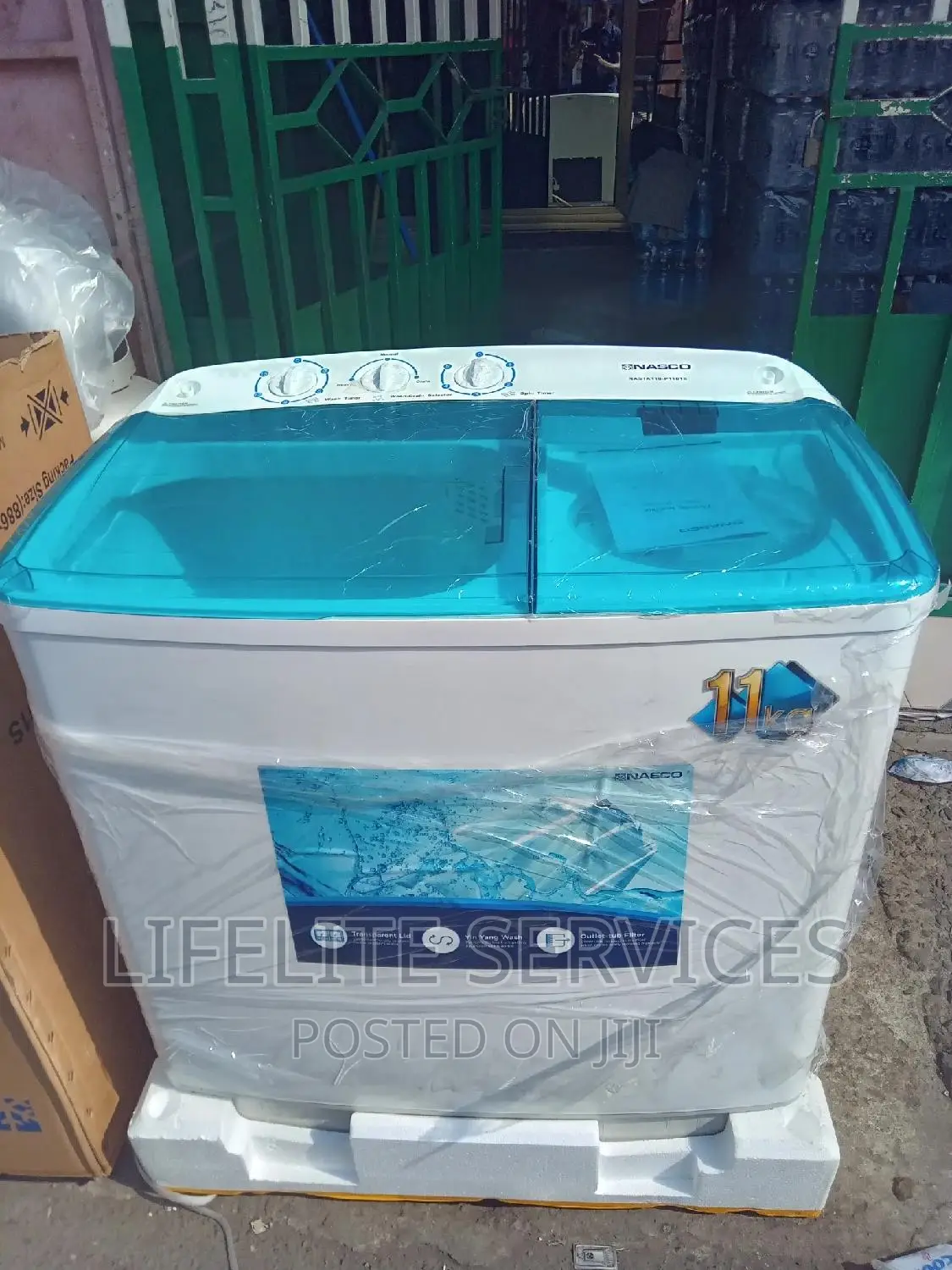 Nasco 11kg Washing Machine Twin Tub
