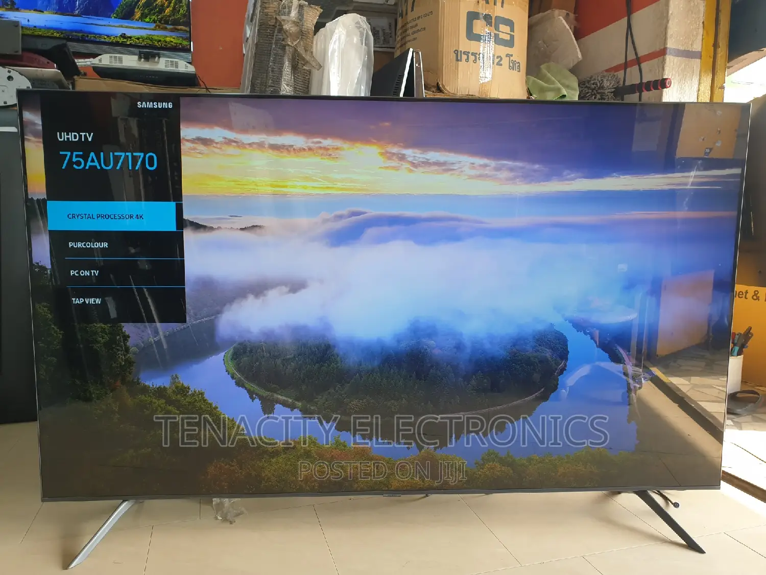 75"Samsung HDR Crystal Uhd