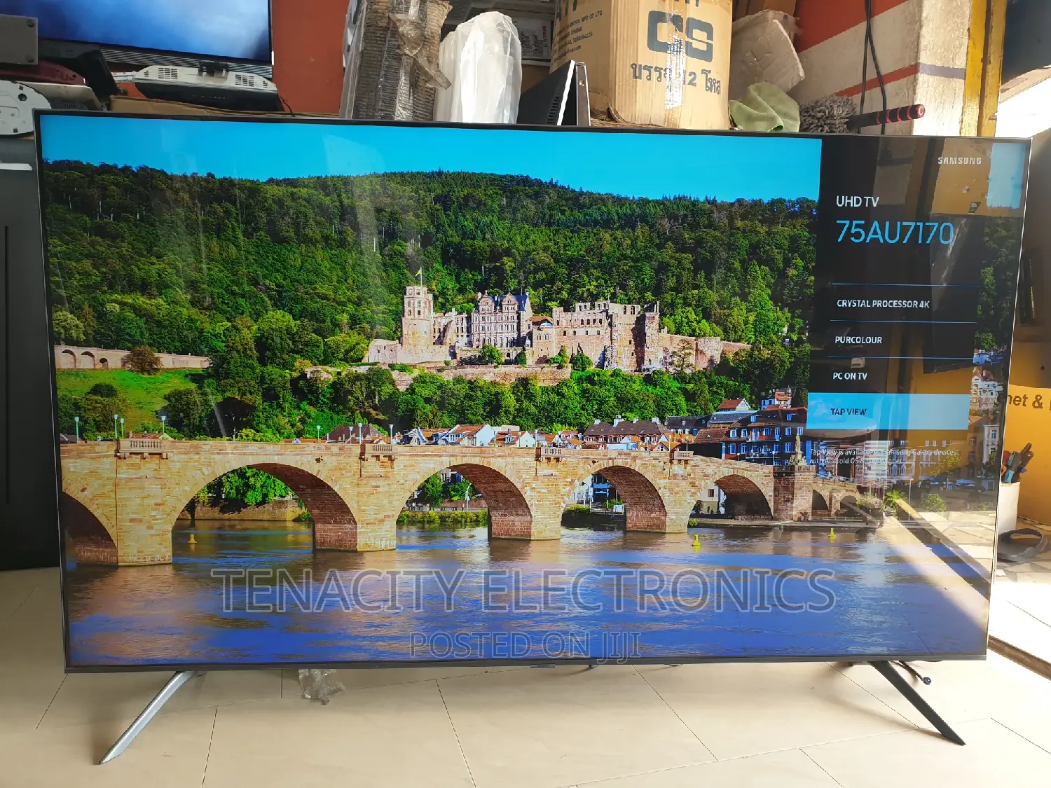 75"Samsung HDR Crystal Uhd