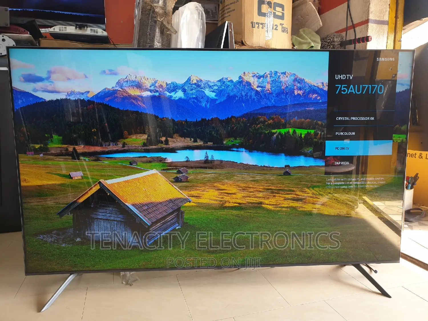 75"Samsung HDR Crystal Uhd