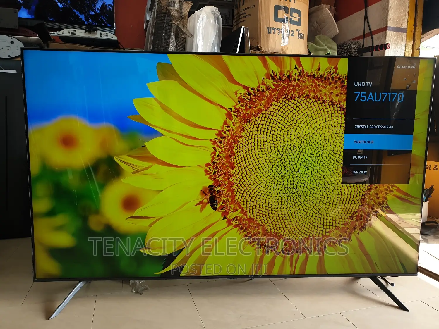 75"Samsung HDR Crystal Uhd