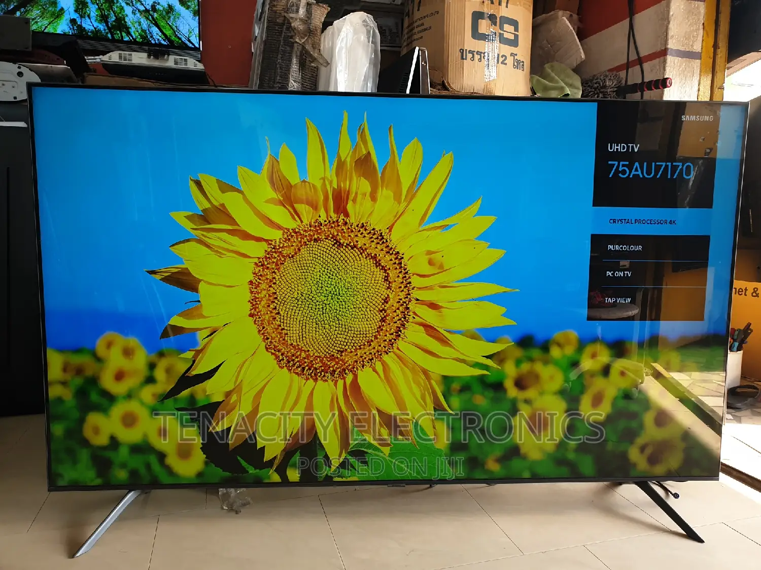 75"Samsung HDR Crystal Uhd