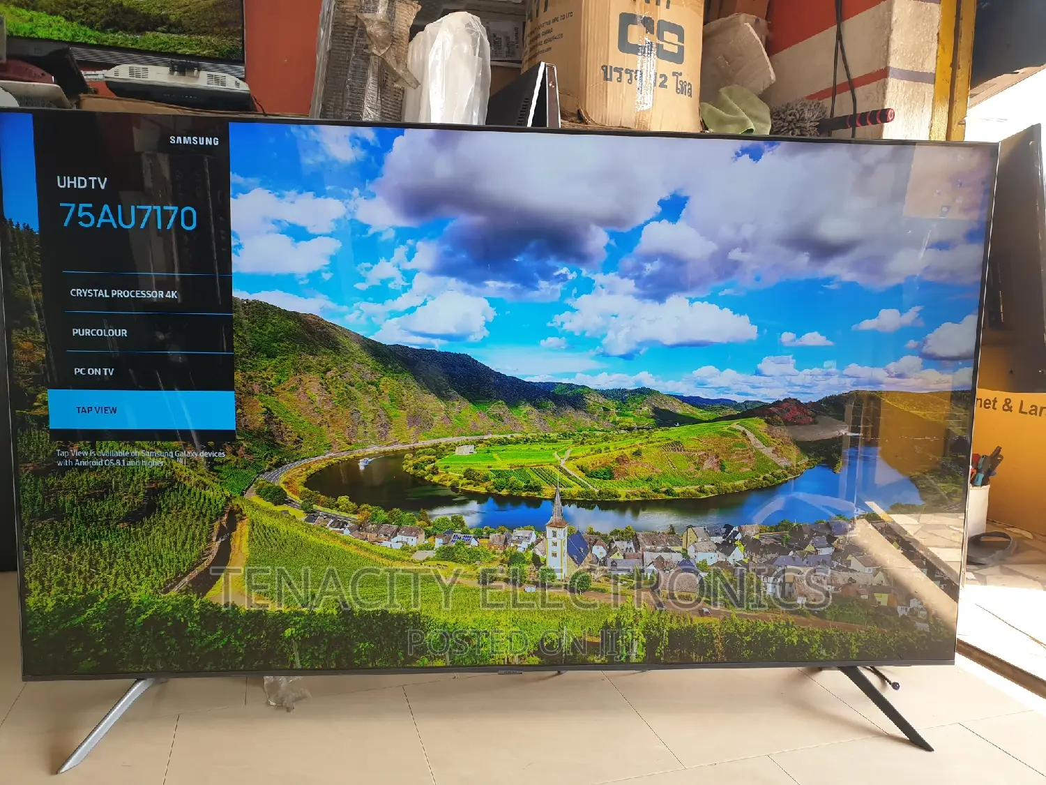 75"Samsung HDR Crystal Uhd