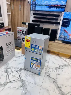 Best and Authentic New Grey Table Top Fridge 2doors Nasco