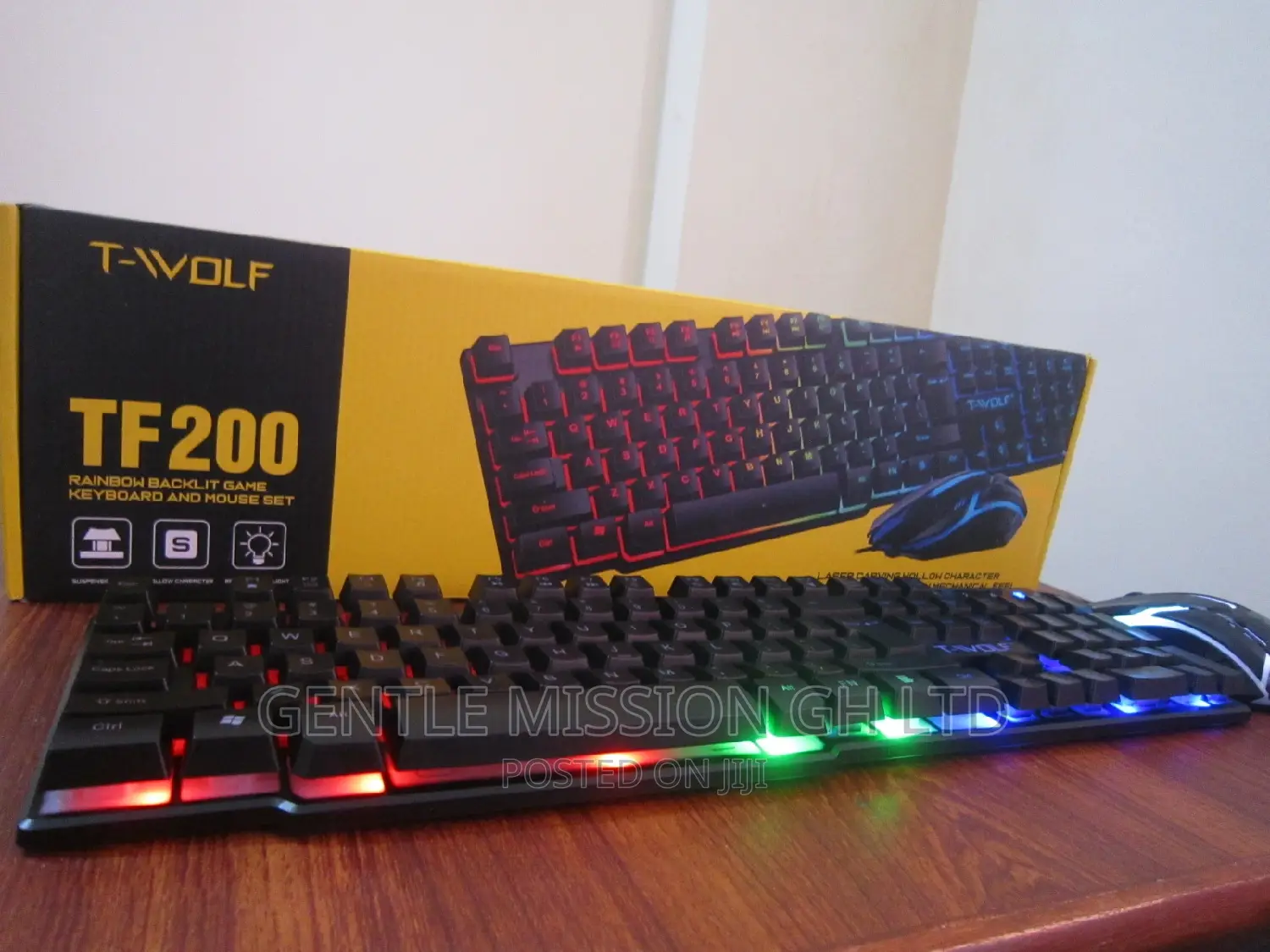 Gaming Keyboard and Mouse (Tf200)