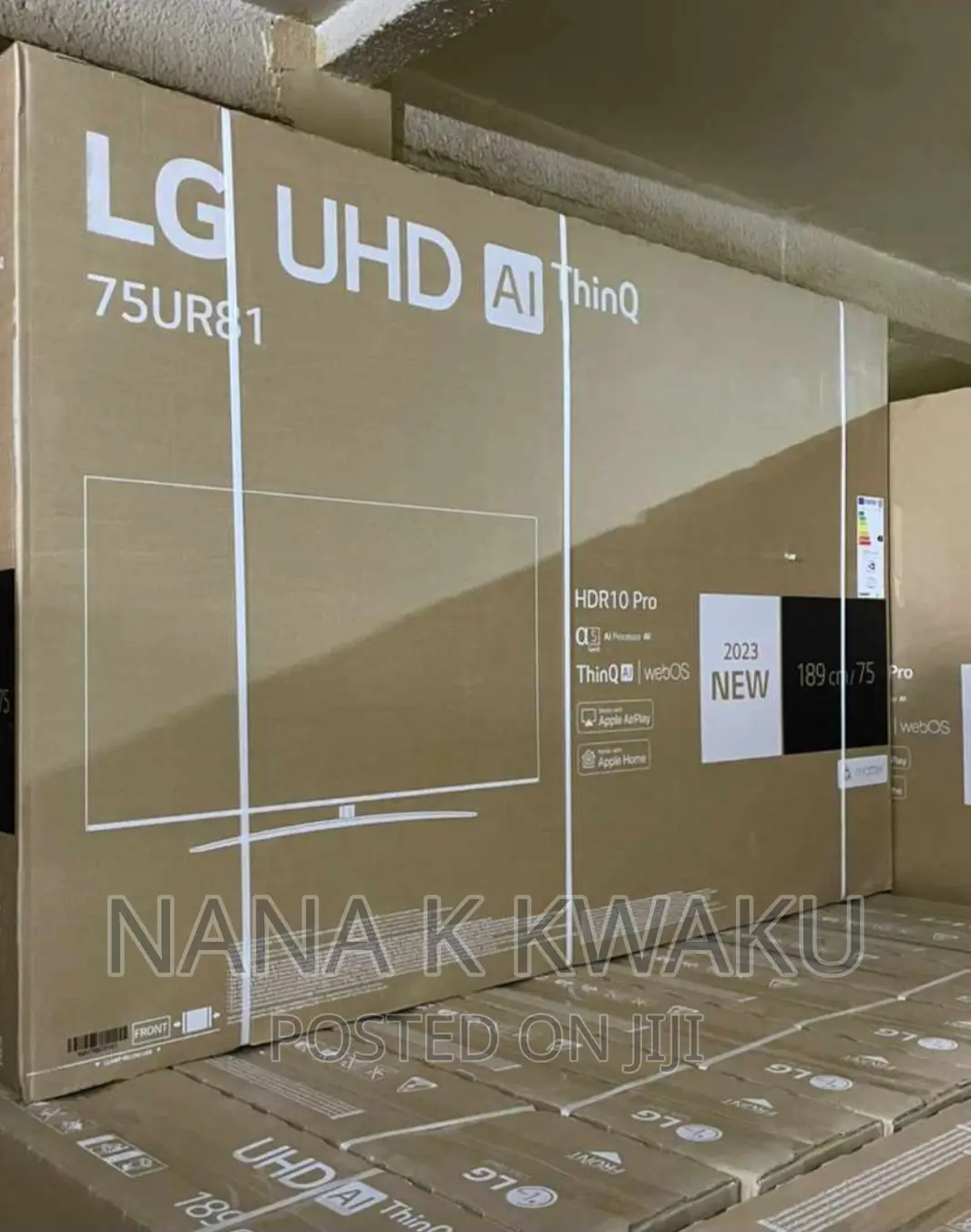 One Stand_lg 75inches Smart Uhd TV