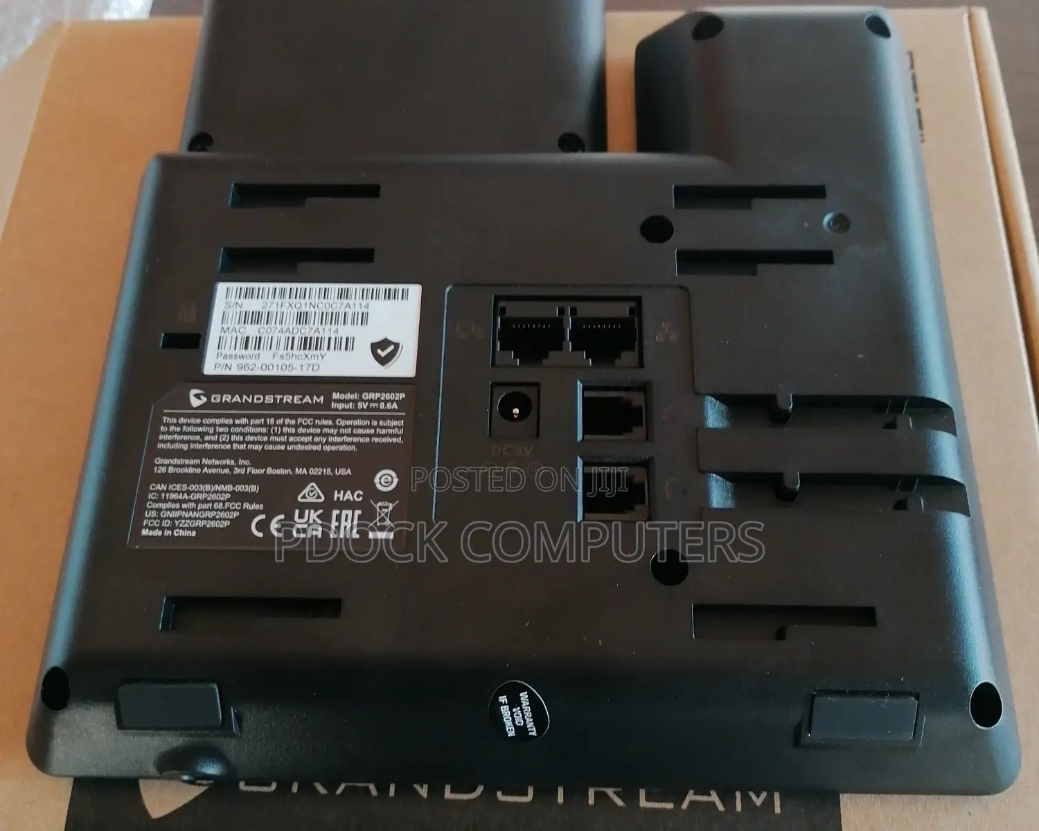 Grandstream Grp2602w Wifi Essential IP Phone