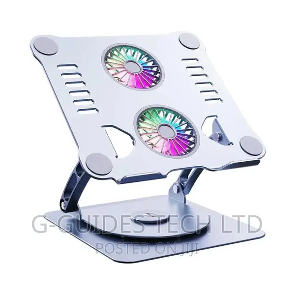 Laptop Stand V4.1radiator With Dual Cooling Fan and 360 Base