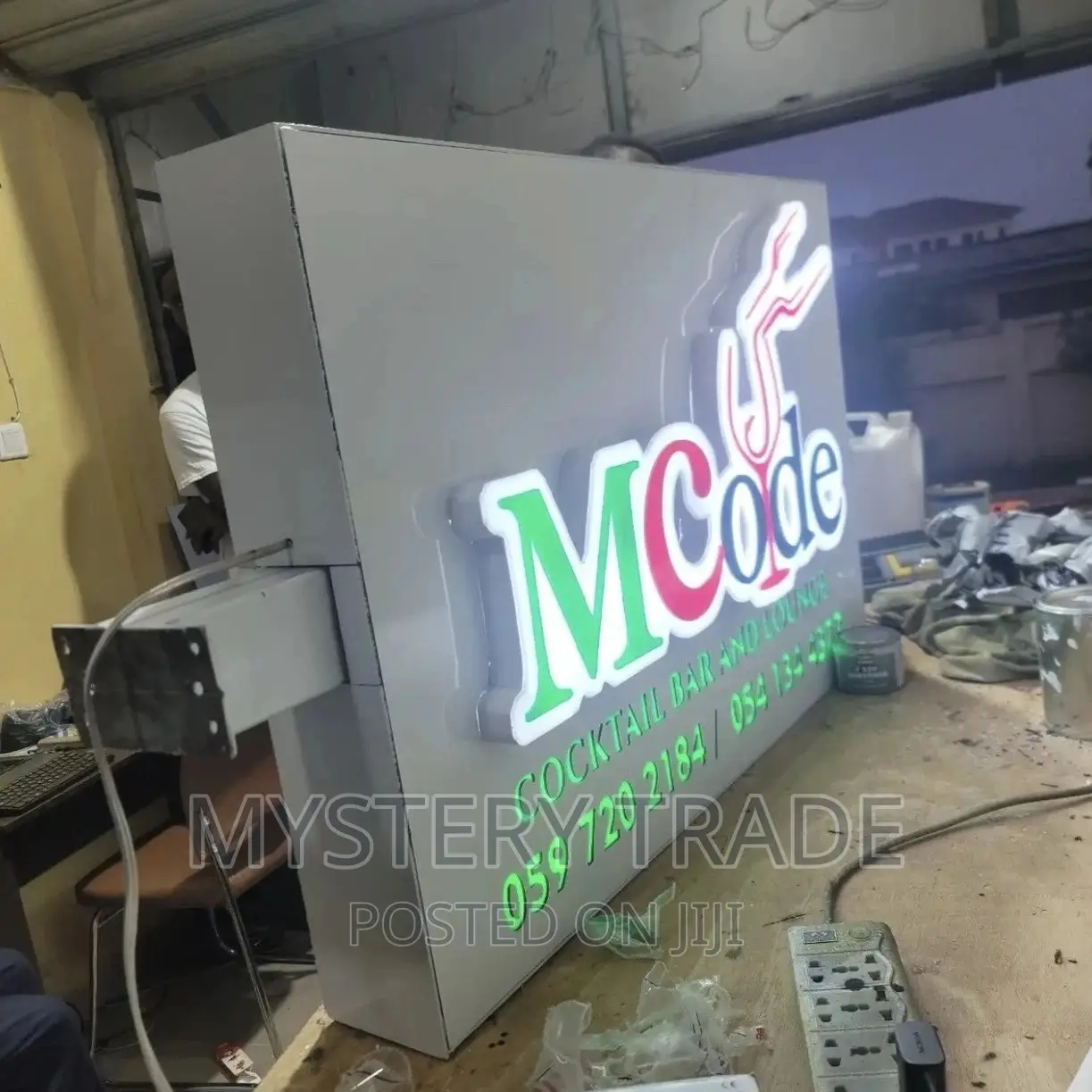 3d Signage With Light