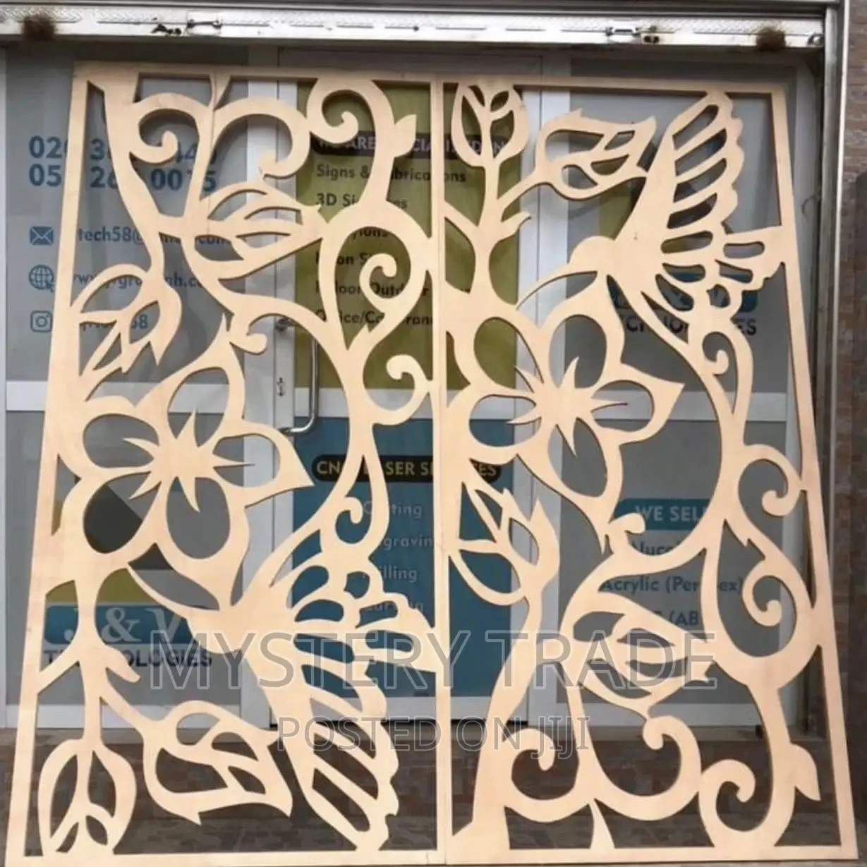 CNC Cutting,Pattern Design on Plywood MDF Wood