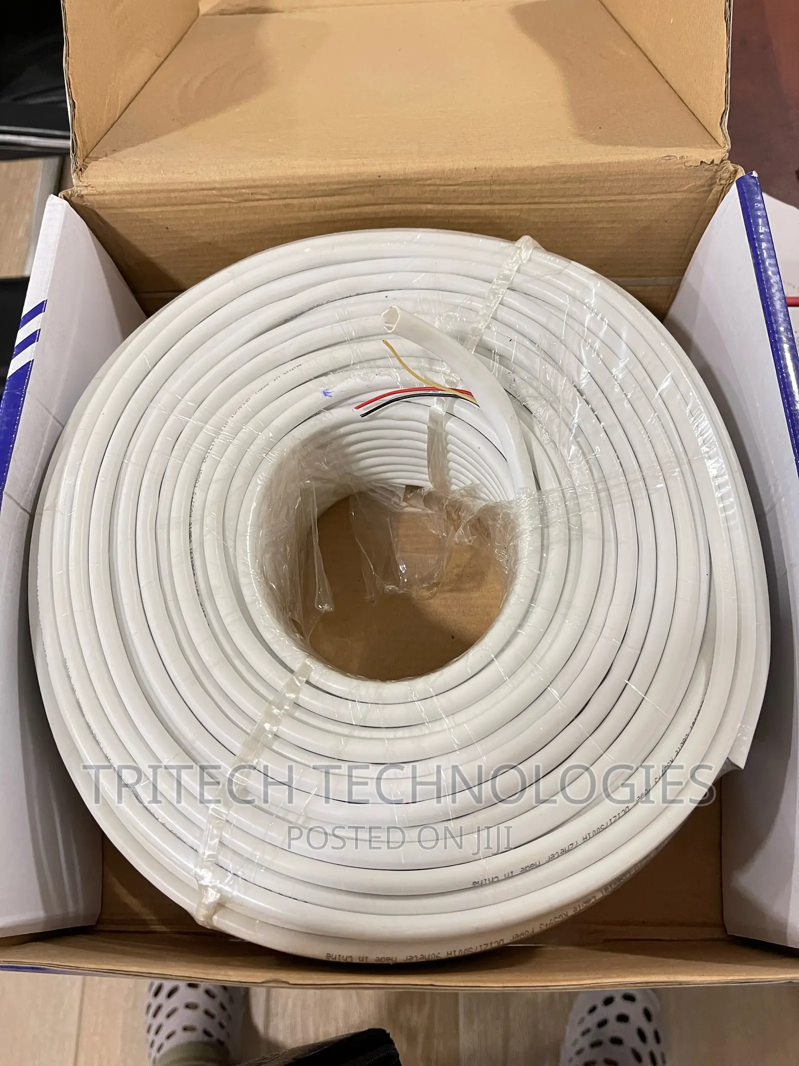 D-Link (1coaxial + 3power) RG59 Cable 90M Pure Copper