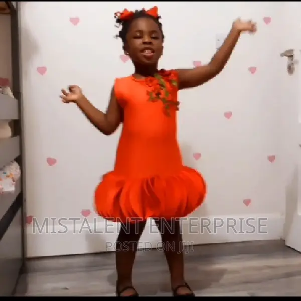 Mistalent Kids Birthday Red Dress