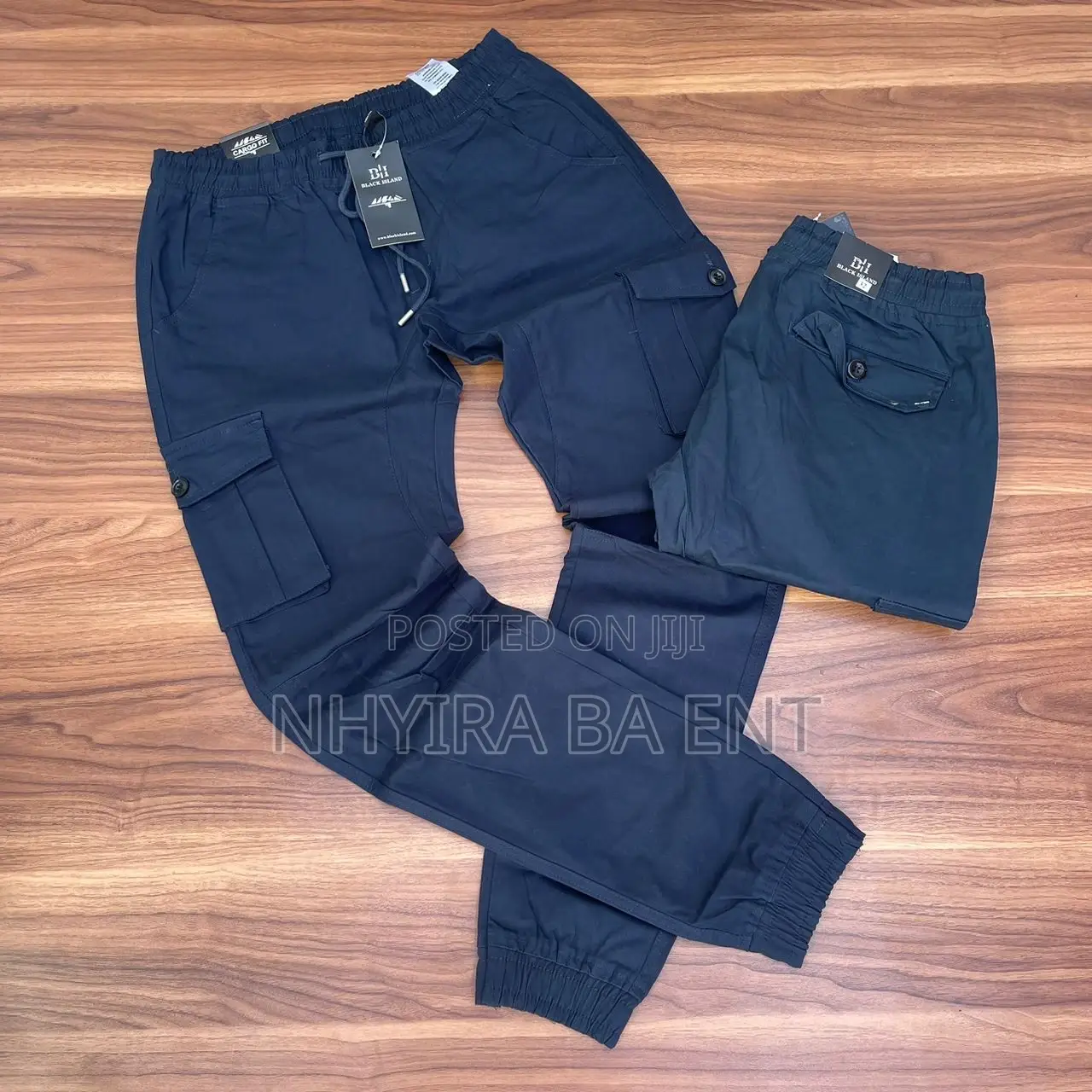 Black Island Khaki Bumper Trouser Available In Stock