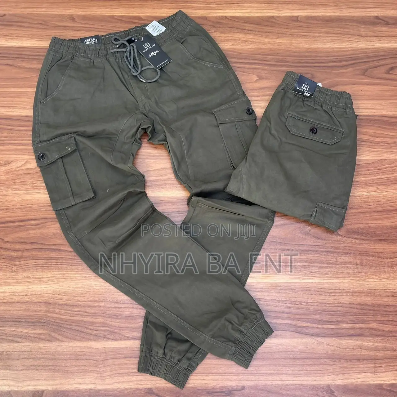 Black Island Khaki Bumper Trouser Available In Stock