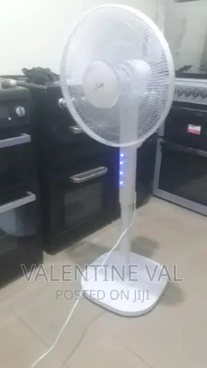 Sweet Lovely Standing White Fan With 6 Blade Home Used
