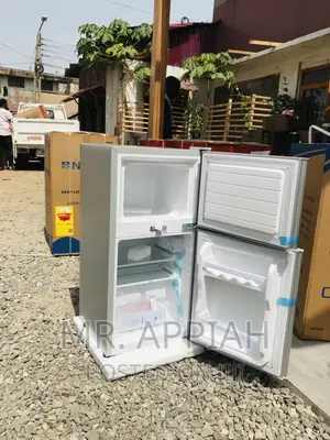 Energy Efficient Nasco Double Door Fridge(Silver).