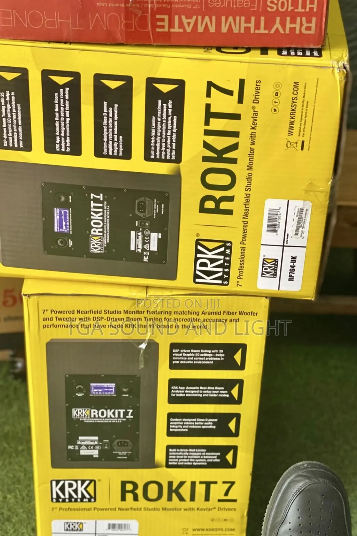KRK Rokit 7 Generation 4 Powered Studio Monitors [Pair]