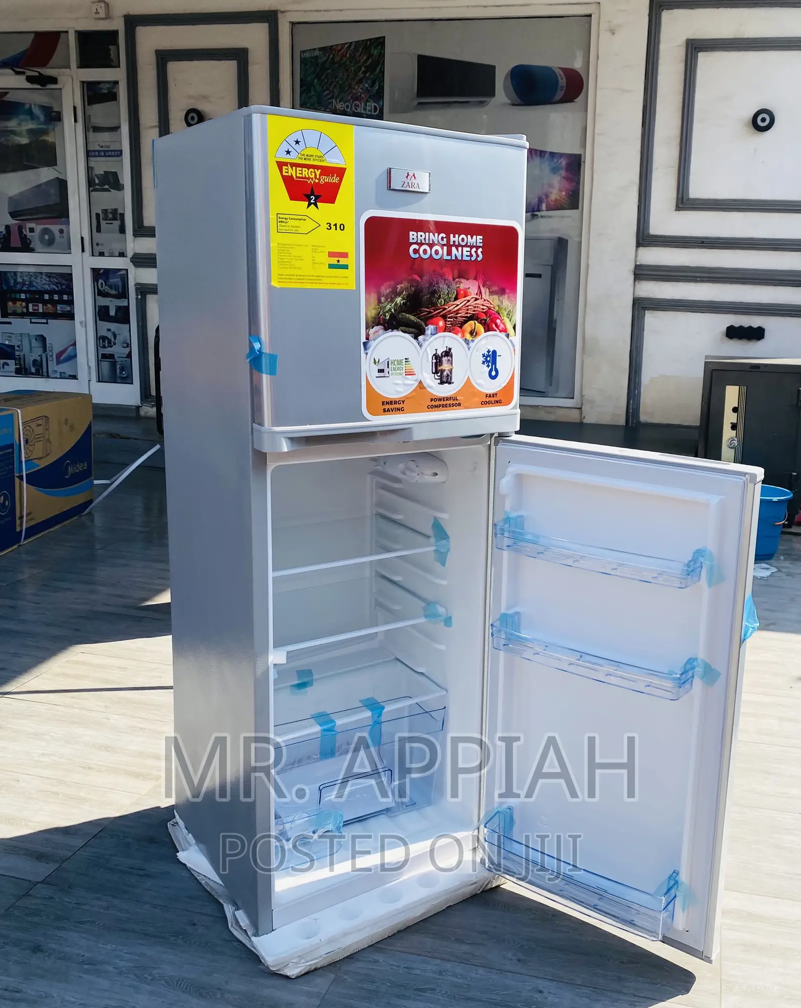 Latest and Affordable Zara 22TM Double Door Refrigerator.