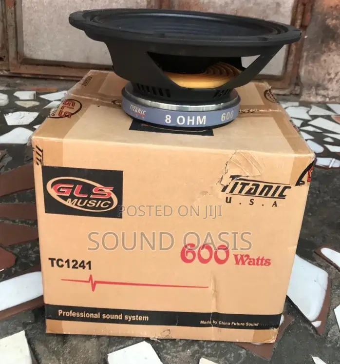 GLS TC-1241 15inches Passive Naked/ Array Speakers