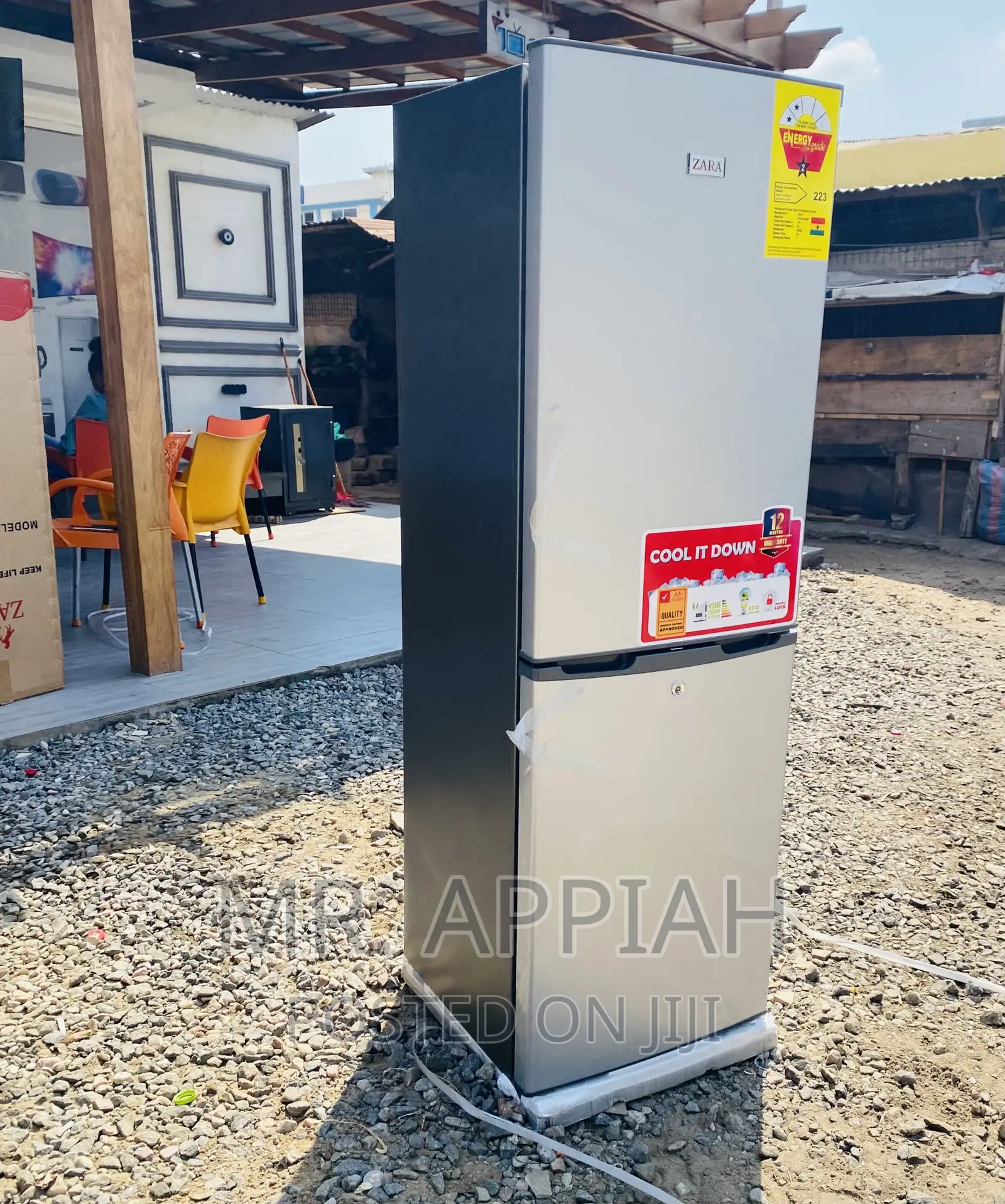 Shop Original Zara 240bf Double Door Refrigerator