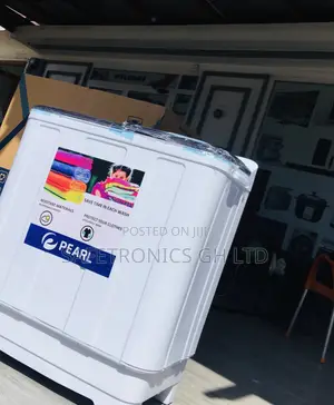 Semiautomatic Electric 12kg Washingmachine Topload Pearl