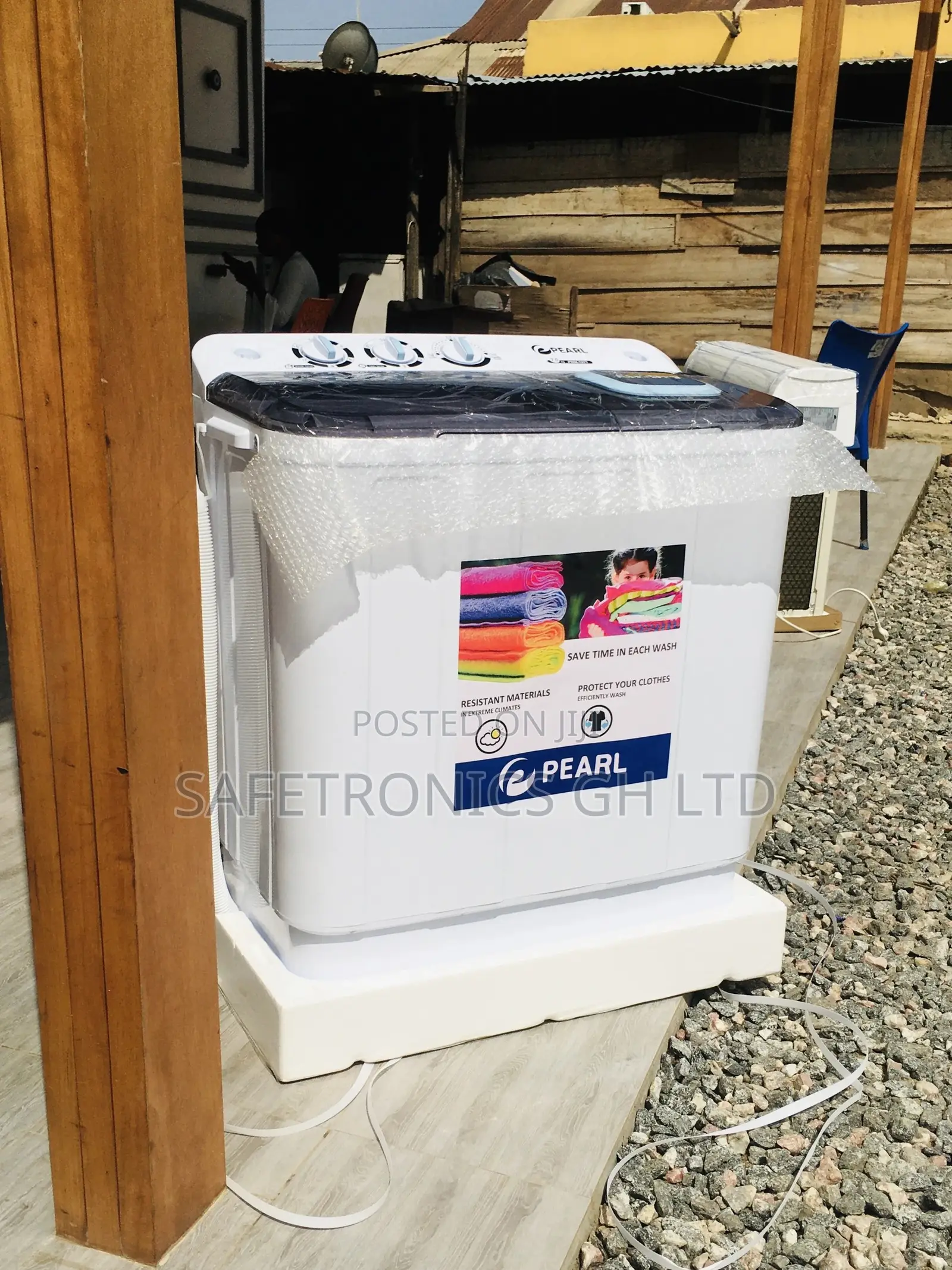 Topload Washingmachine 7kg Semiautomatic Pearl Essential