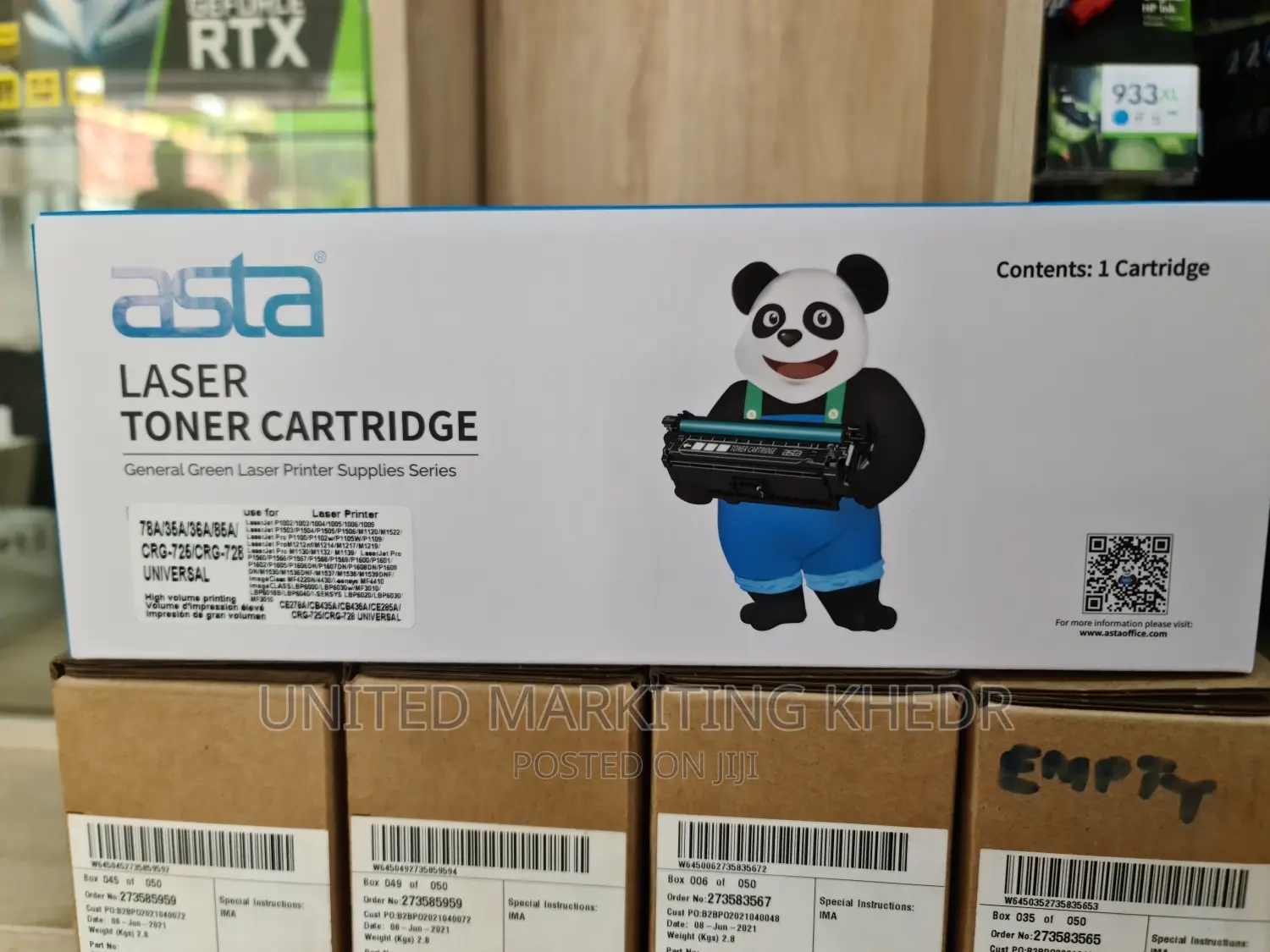 Asta 85A Compatible Toner
