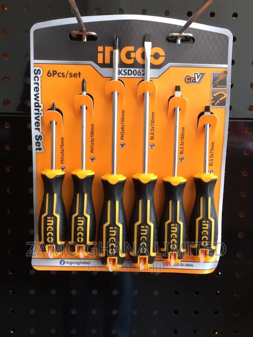 Screwdriver Set (6 Pcs) - Hksd0628